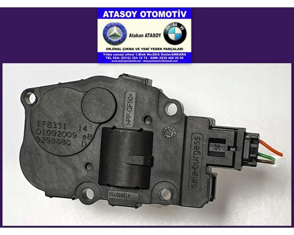 MERCEDES W169 KALORİFER AYAR MOTORU EFB331 929888C 1698200442 A1698200442 MERCEDES W245 KALORİFER AYAR MOTORU W245 KALORİFER ADIM MOTORU W169 KALORİFER ADIM MOTORU
